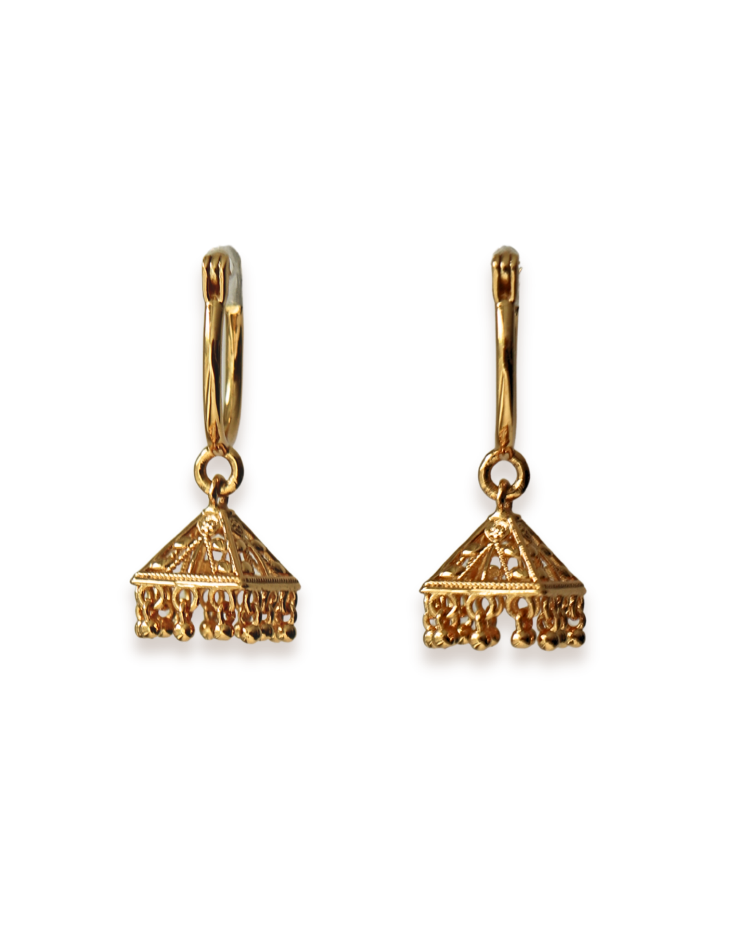 Temple Light Jhumka