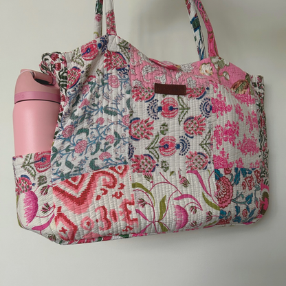Patchwork Reversible Tote