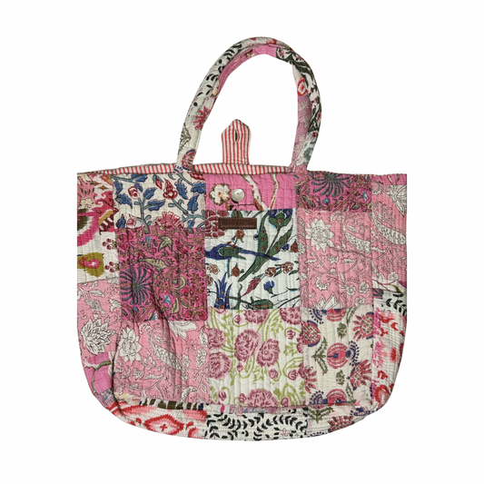 Patchwork Reversible Tote